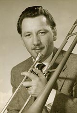 image: Ernst Mosch with trombone